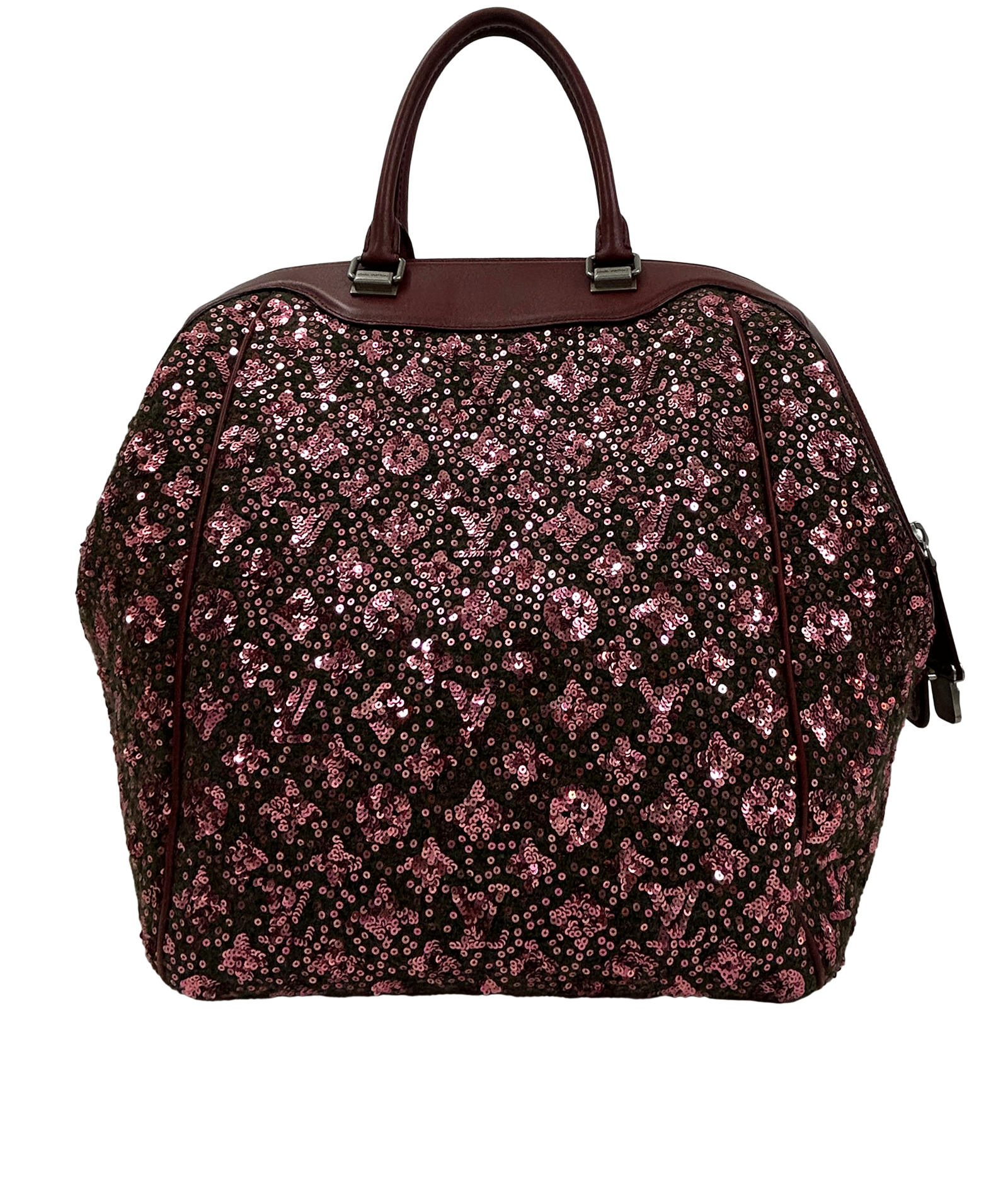 Sunshine Express North-South, 820&euro;, Bolso, Marrón/Rojo, Animal - Piel, Vista trasera
